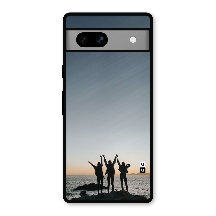 Friendship Metal Back Case for Google Pixel 7a