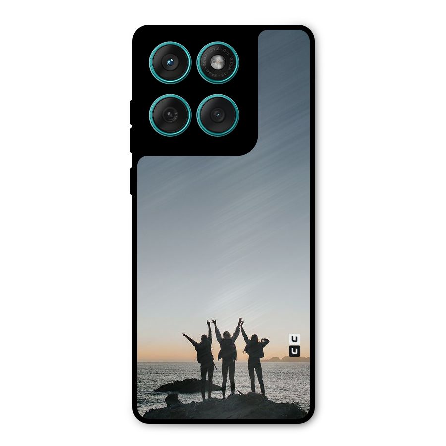 Friendship Metal Back Case for Motorola Edge 60 Fusion