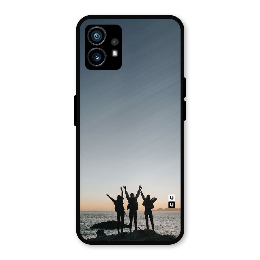 Friendship Metal Back Case for Nothing Phone 1