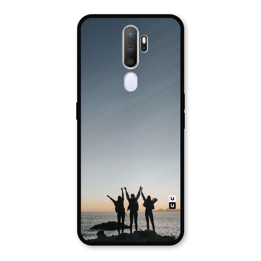 Friendship Metal Back Case for Oppo A9 (2020)