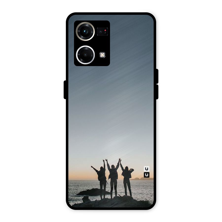 Friendship Metal Back Case for Oppo F21s Pro 4G