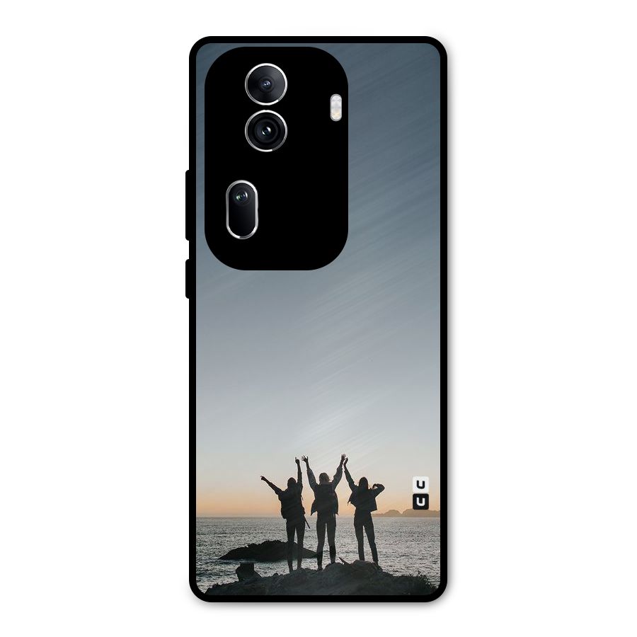 Friendship Metal Back Case for Oppo Reno11 Pro 5G
