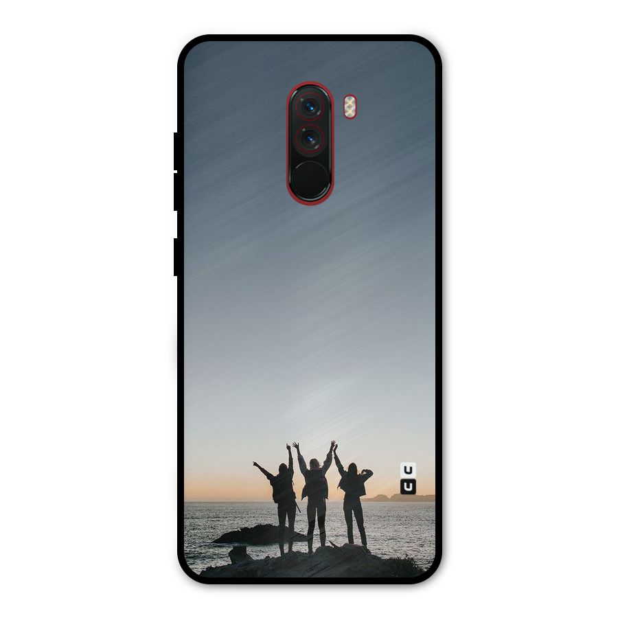 Friendship Metal Back Case for Poco F1