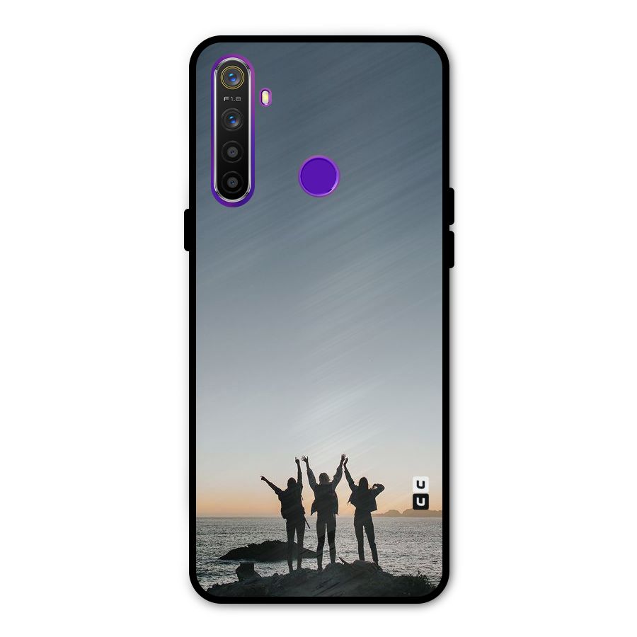 Friendship Metal Back Case for Realme 5