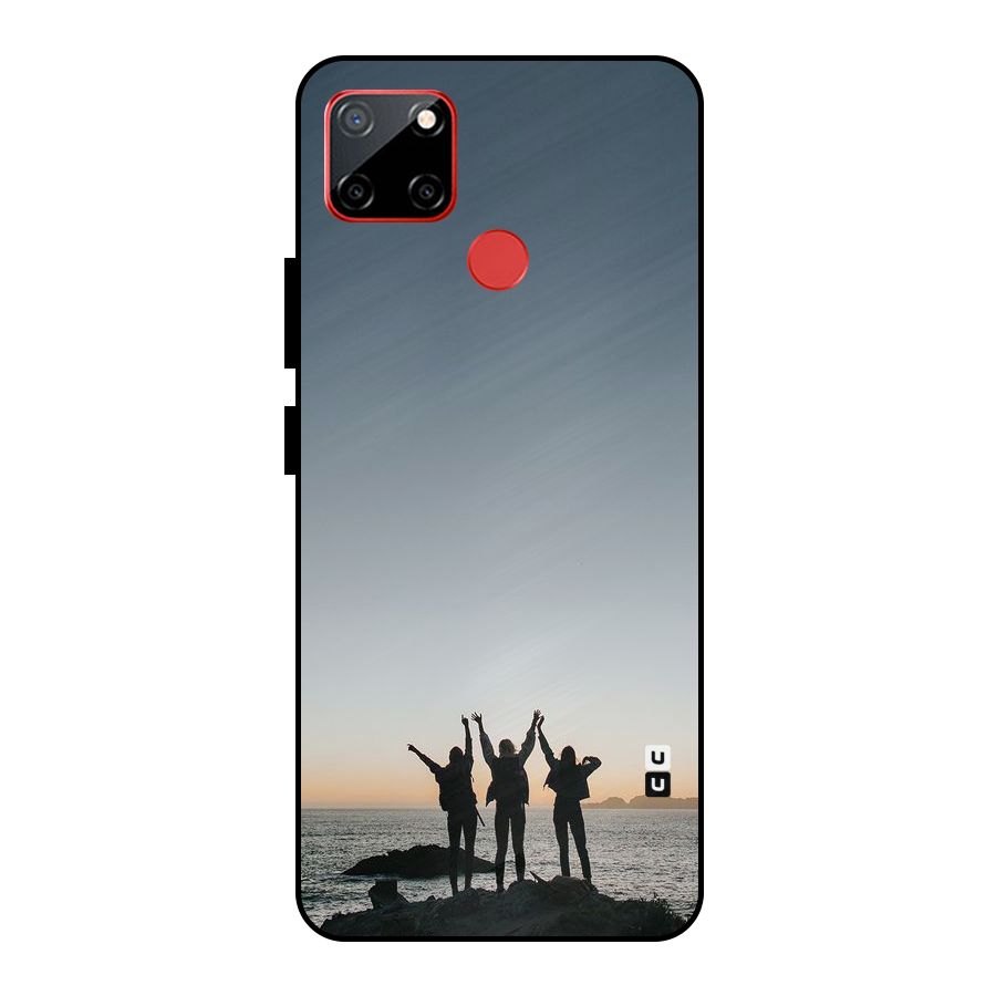 Friendship Metal Back Case for Realme C12