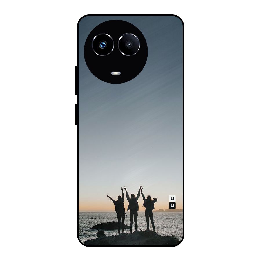 Friendship Metal Back Case for Realme Narzo 60X
