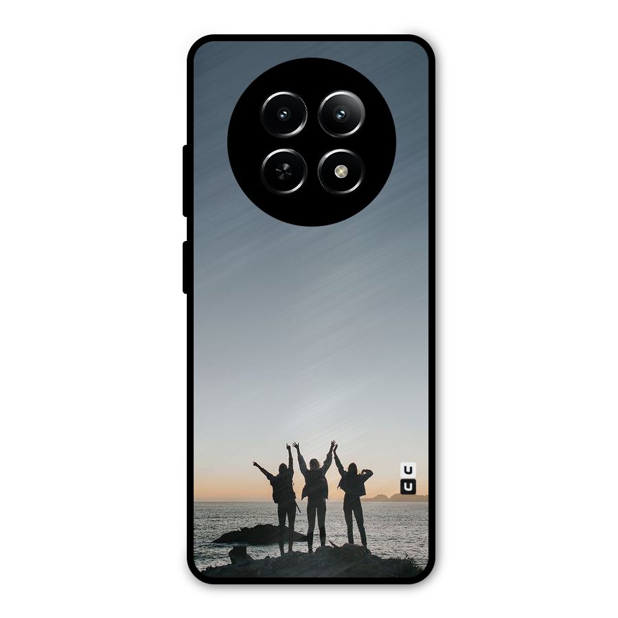Friendship Metal Back Case for Realme Narzo 70x 5G
