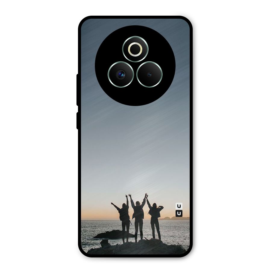 Friendship Metal Back Case for Realme P3 Pro