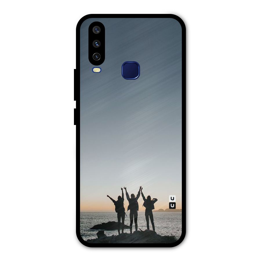 Friendship Metal Back Case for Vivo V17