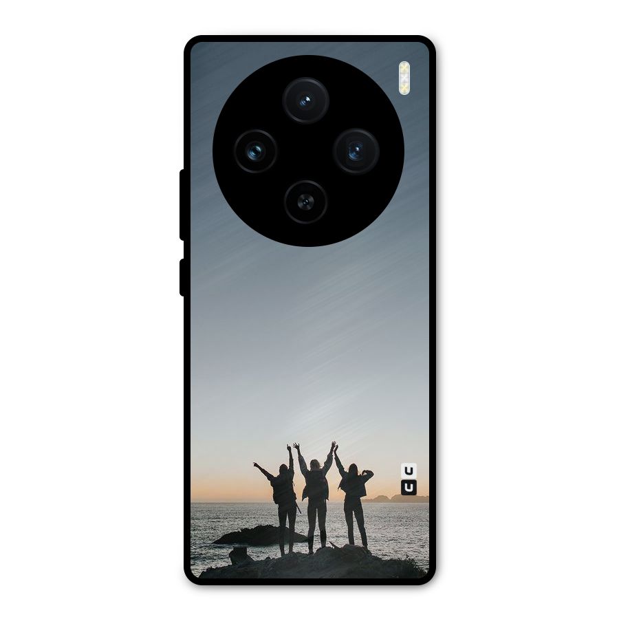 Friendship Metal Back Case for Vivo X100
