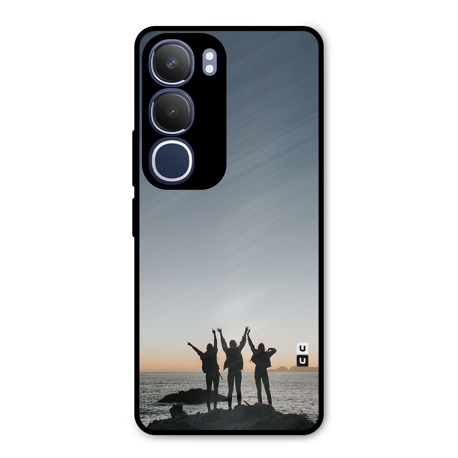 Friendship Metal Back Case for Vivo Y29