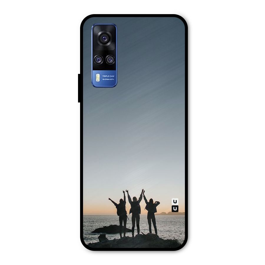 Friendship Metal Back Case for Vivo Y31