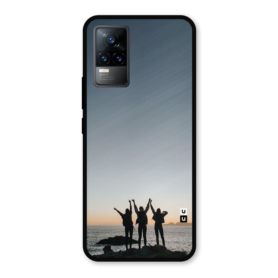 Friendship Metal Back Case for Vivo Y73