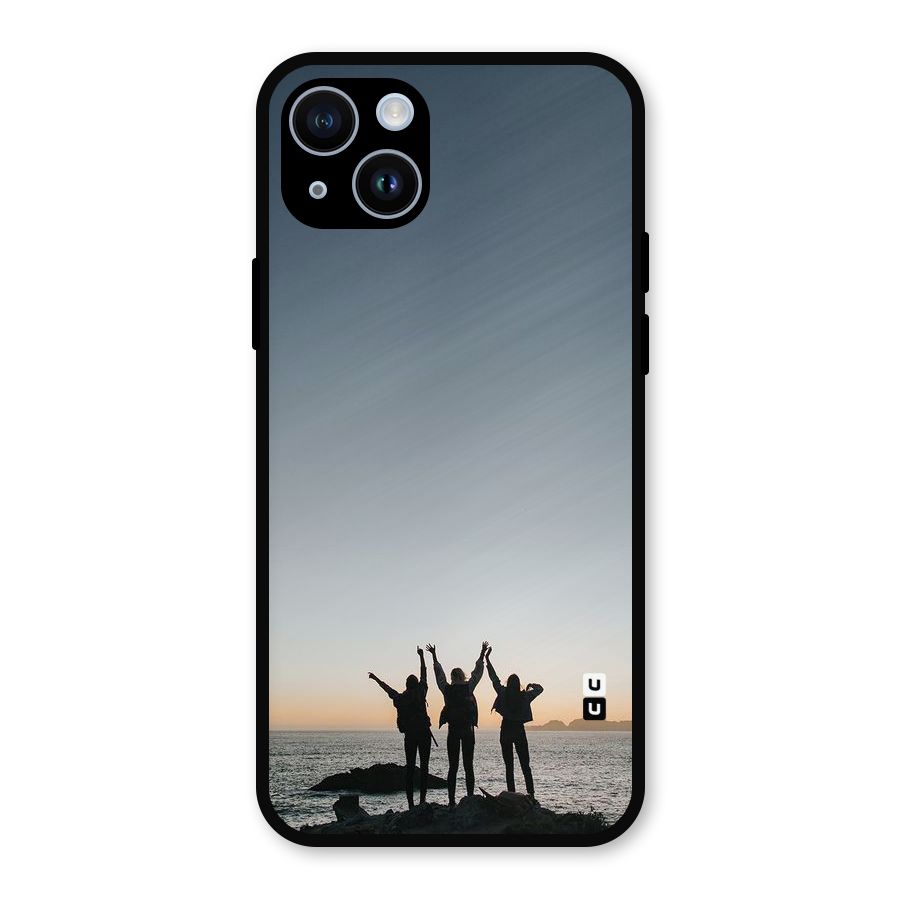 Friendship Metal Back Case for iPhone 14