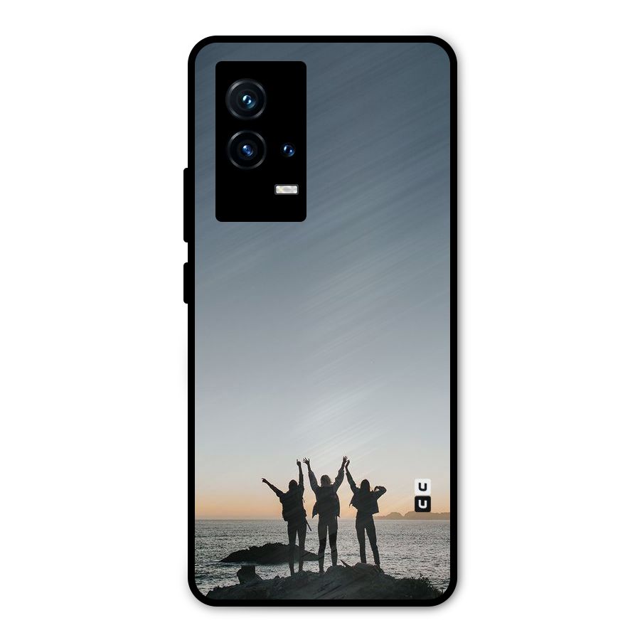 Friendship Metal Back Case for iQOO 9 5G