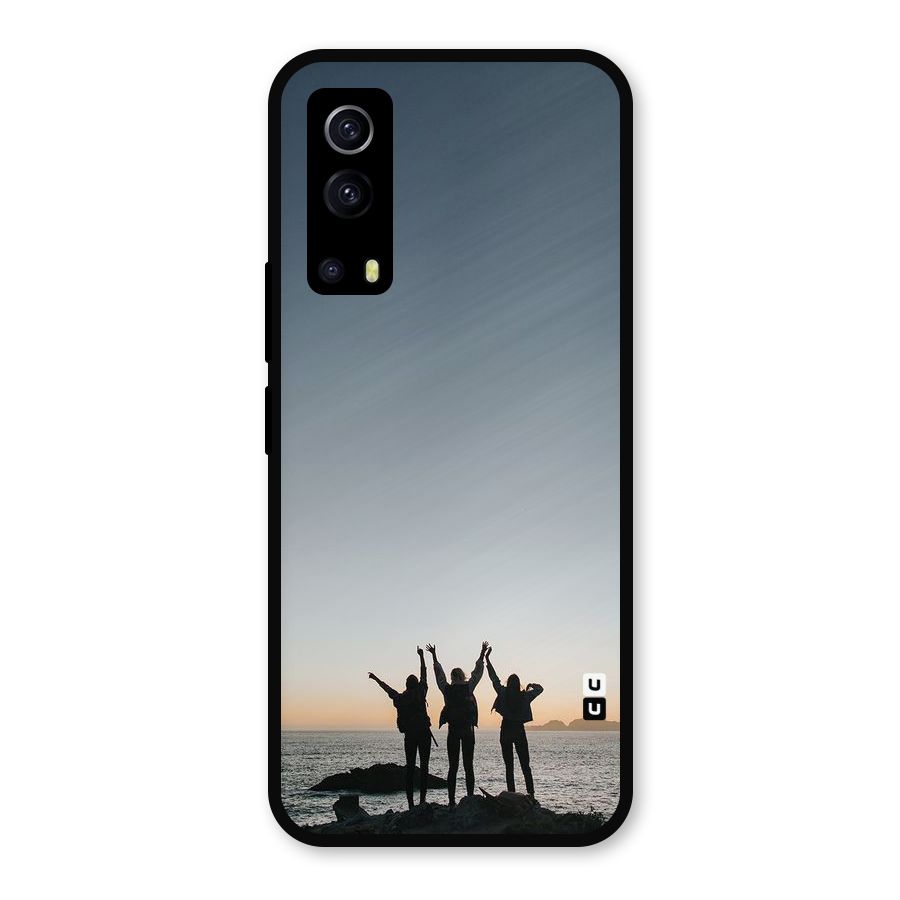 Friendship Metal Back Case for iQOO Z3