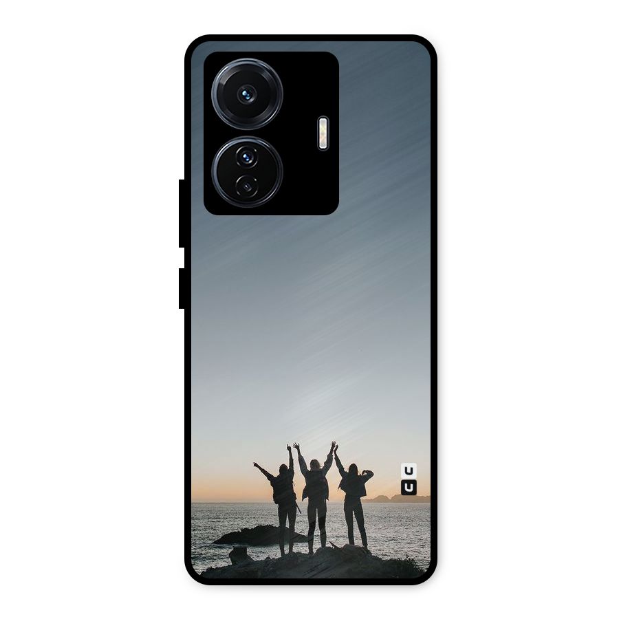 Friendship Metal Back Case for iQOO Z6