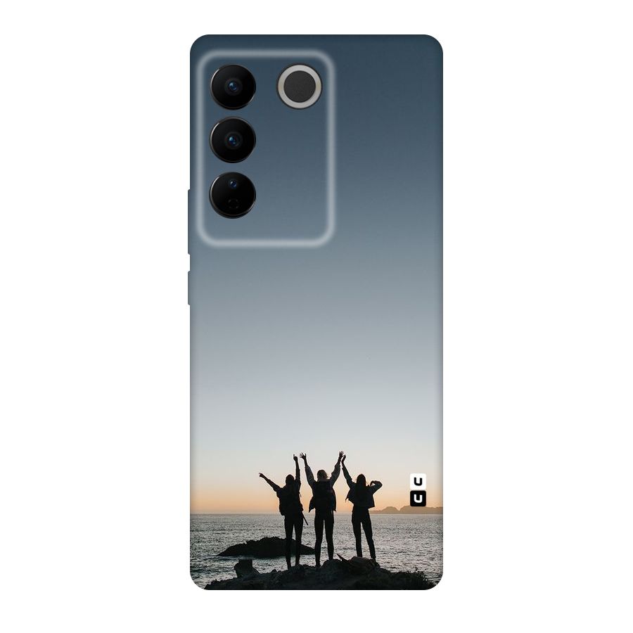 Friendship Original Polycarbonate Back Case for Vivo V27