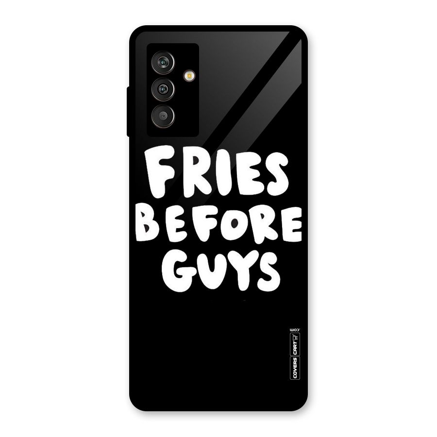 Fries Always Glass Back Case for Galaxy M13