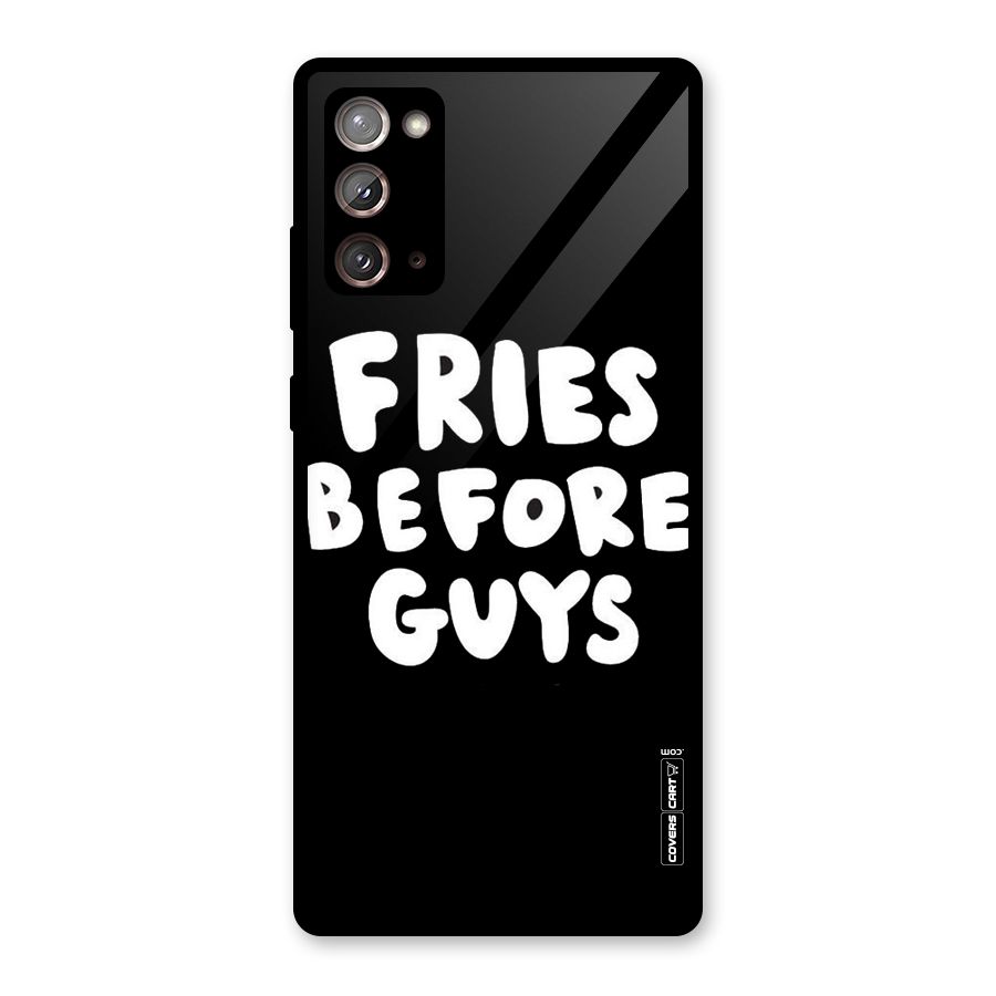 Fries Always Glass Back Case for Galaxy Note 20
