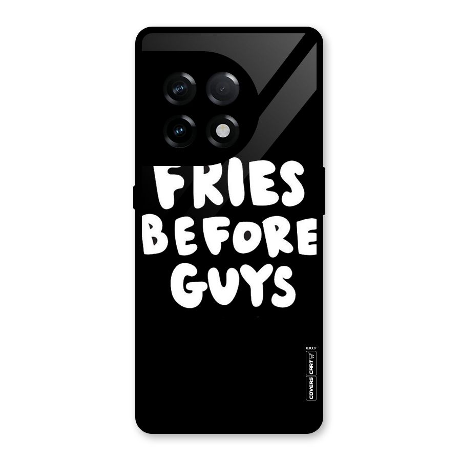 Fries Always Glass Back Case for OnePlus 11R