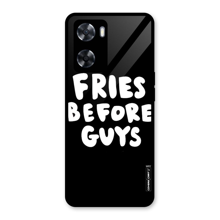 Fries Always Glass Back Case for OnePlus Nord N20 SE