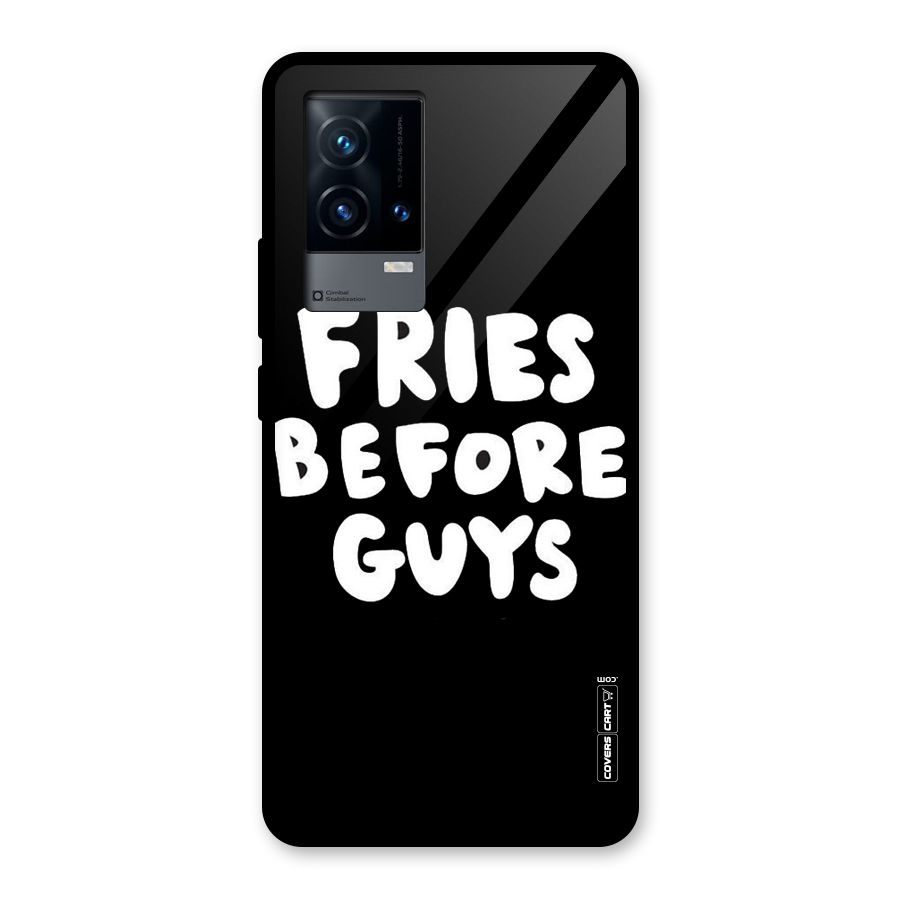Fries Always Glass Back Case for iQOO 9 5G