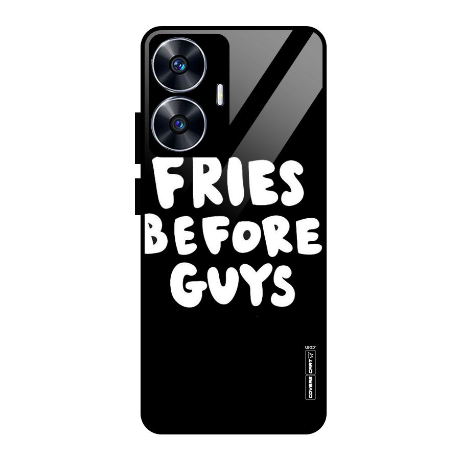 Fries Always Glass Back Case for realme C55