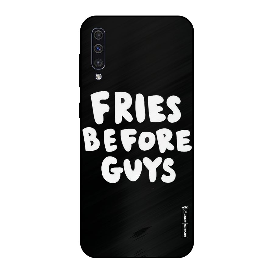 Fries Always Metal Back Case for Galaxy A30s