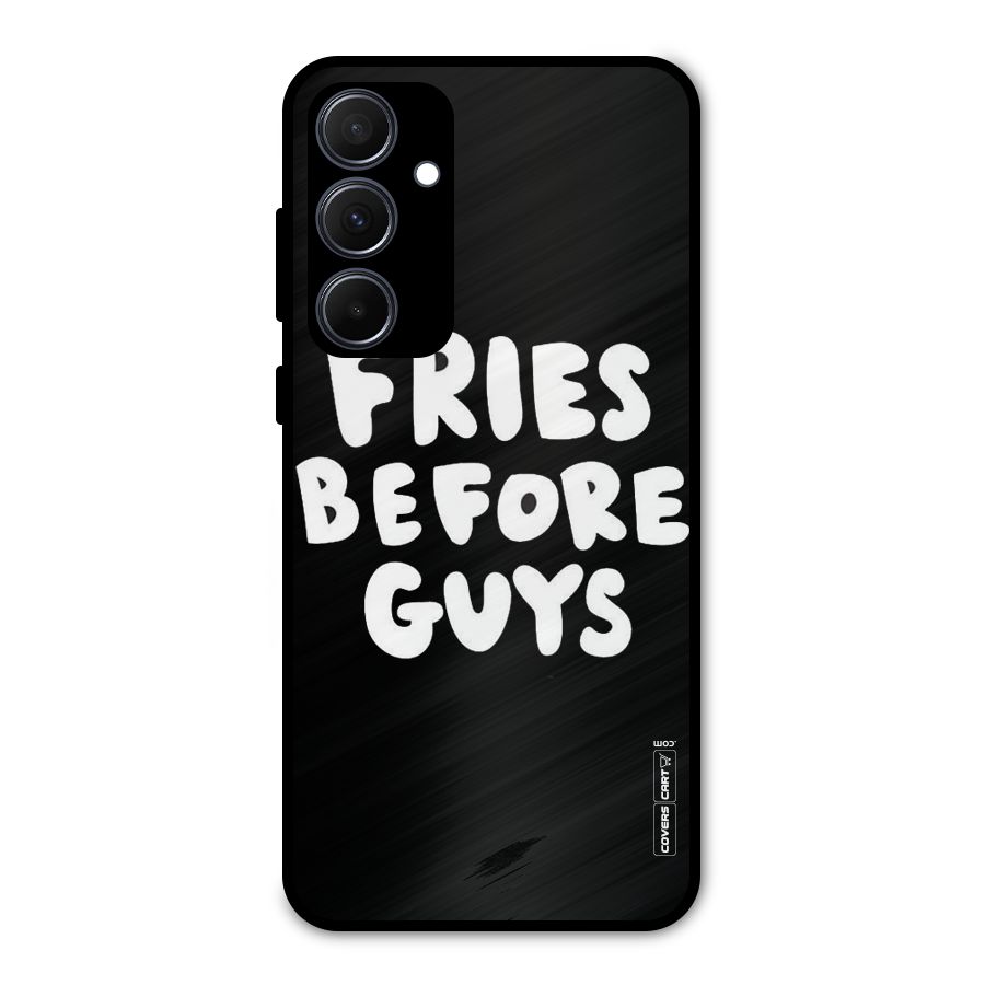 Fries Always Metal Back Case for Galaxy A35