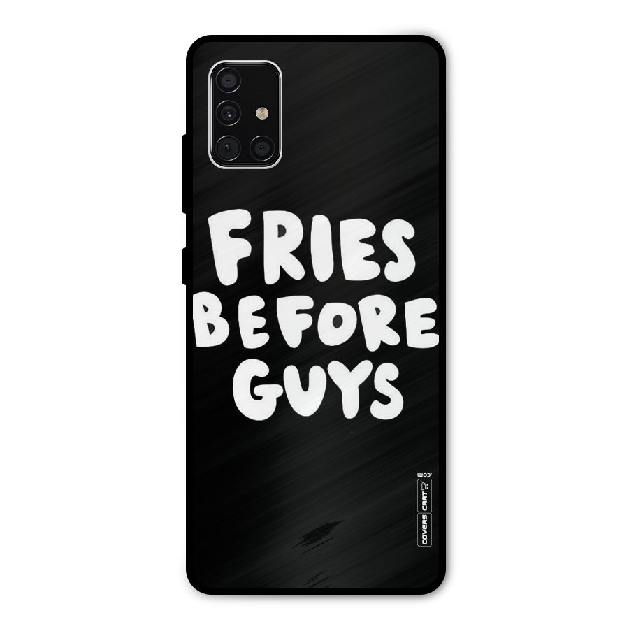 Fries Always Metal Back Case for Galaxy A51