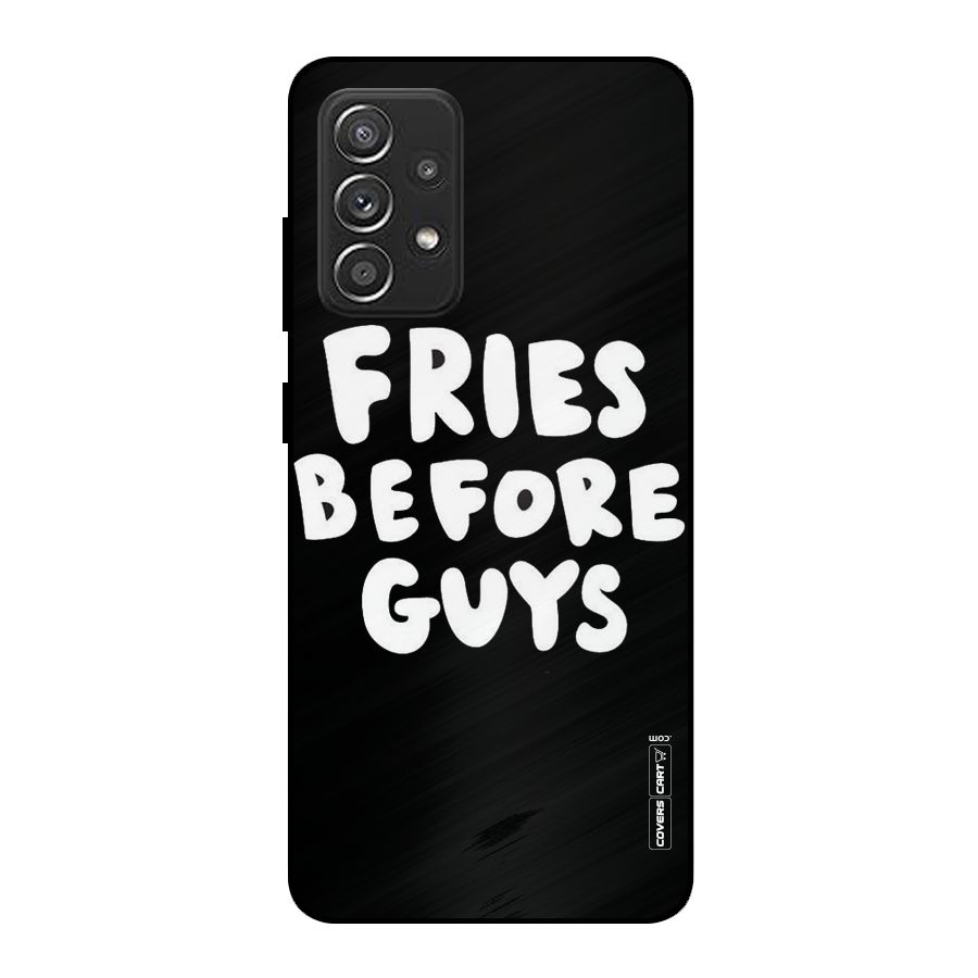 Fries Always Metal Back Case for Galaxy A52