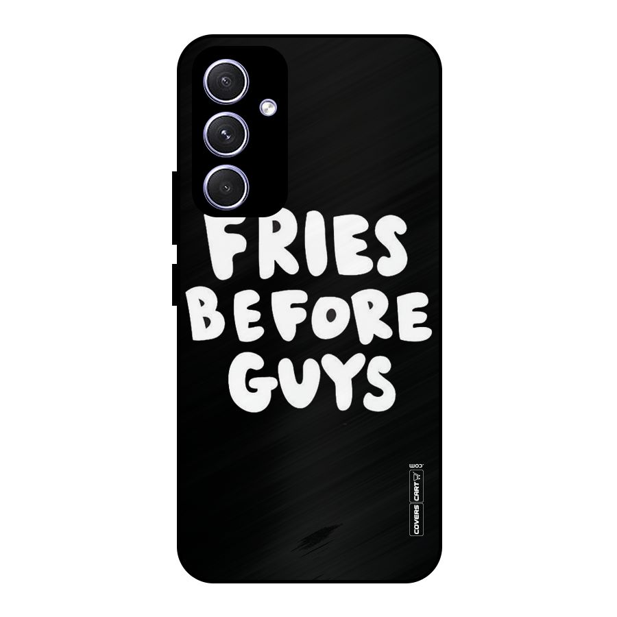 Fries Always Metal Back Case for Galaxy A54