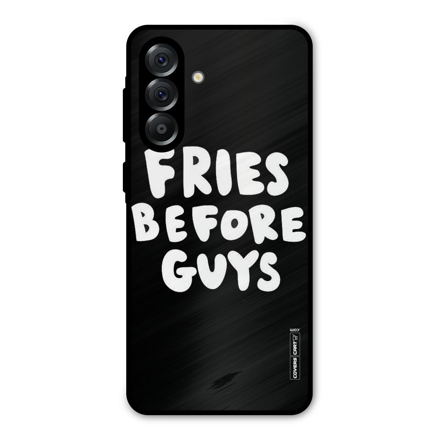 Fries Always Metal Back Case for Galaxy A56