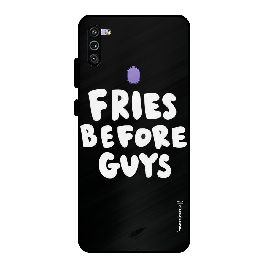 Fries Always Metal Back Case for Galaxy M11