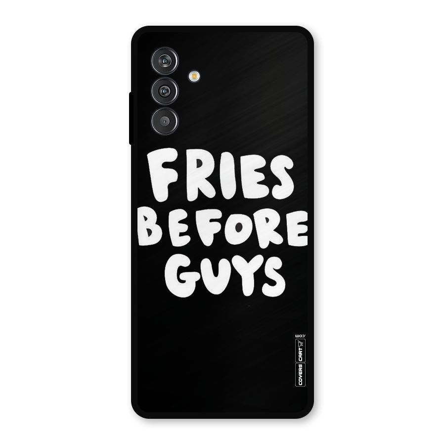 Fries Always Metal Back Case for Galaxy M13