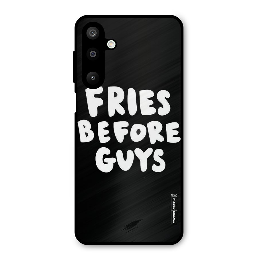 Fries Always Metal Back Case for Galaxy M16
