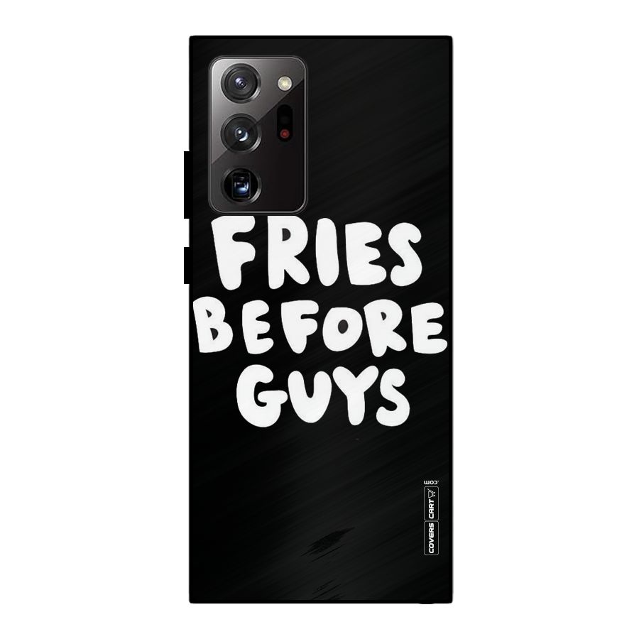 Fries Always Metal Back Case for Galaxy Note 20 Ultra