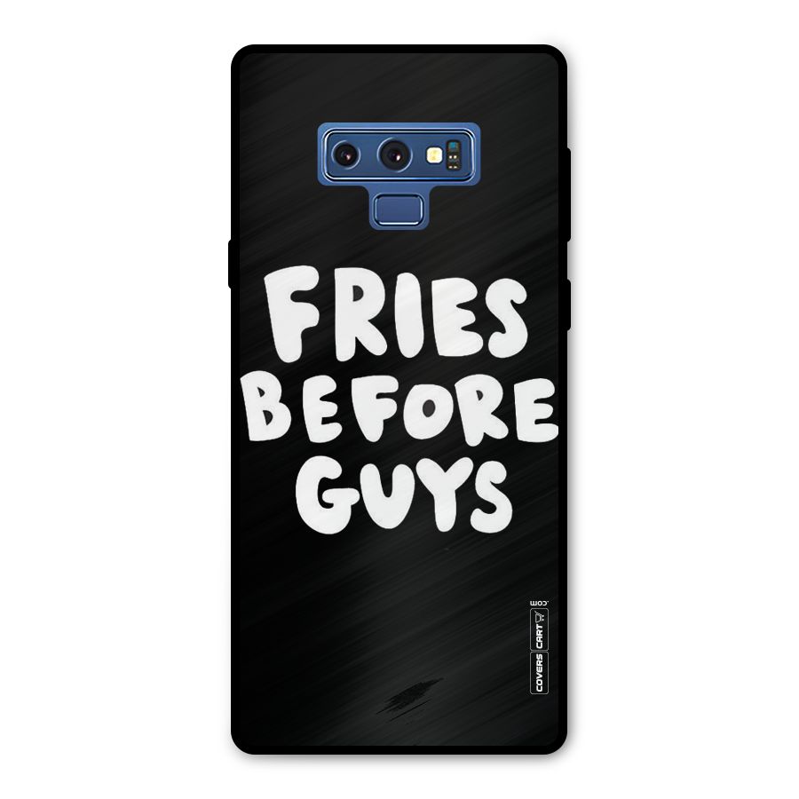 Fries Always Metal Back Case for Galaxy Note 9