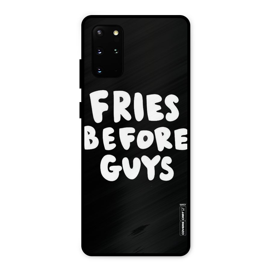 Fries Always Metal Back Case for Galaxy S20 Plus