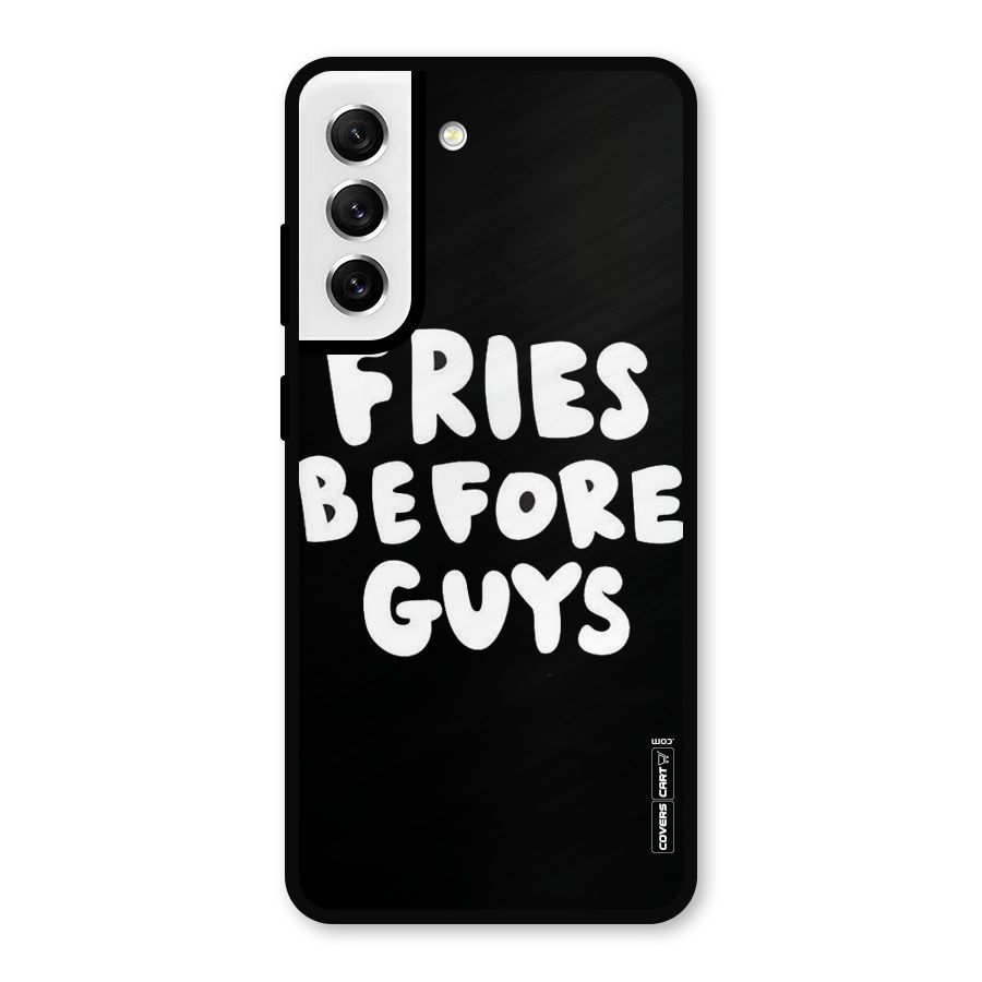 Fries Always Metal Back Case for Galaxy S21 FE 5G