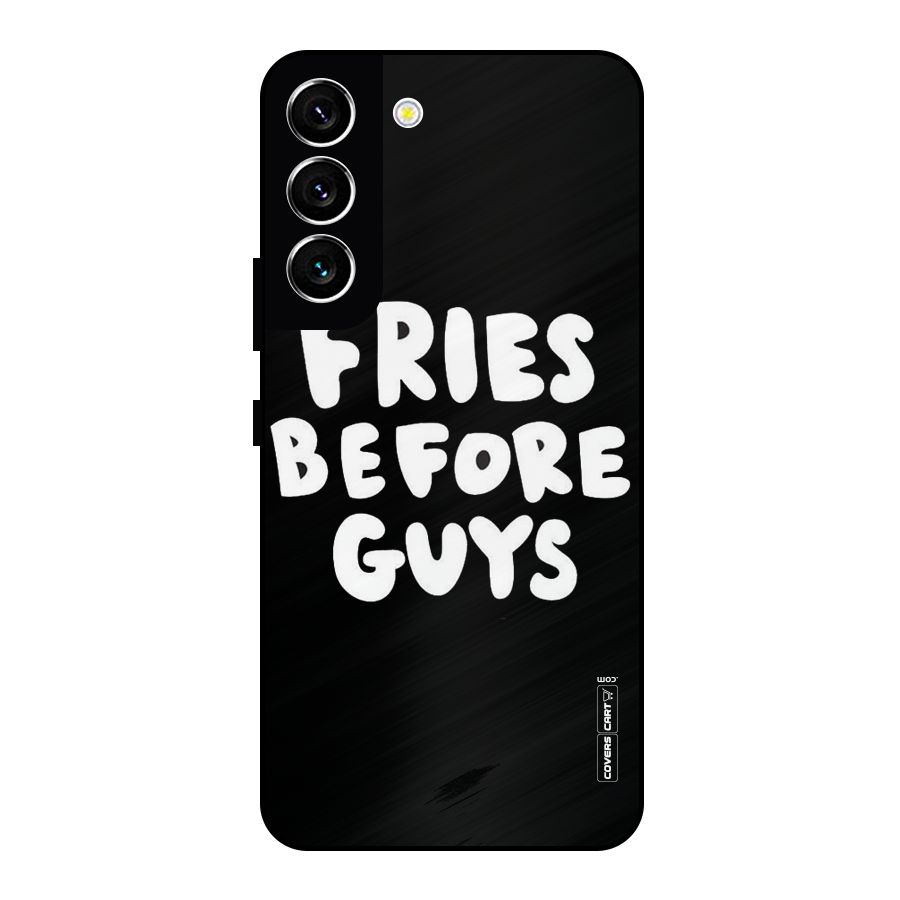 Fries Always Metal Back Case for Galaxy S22 5G