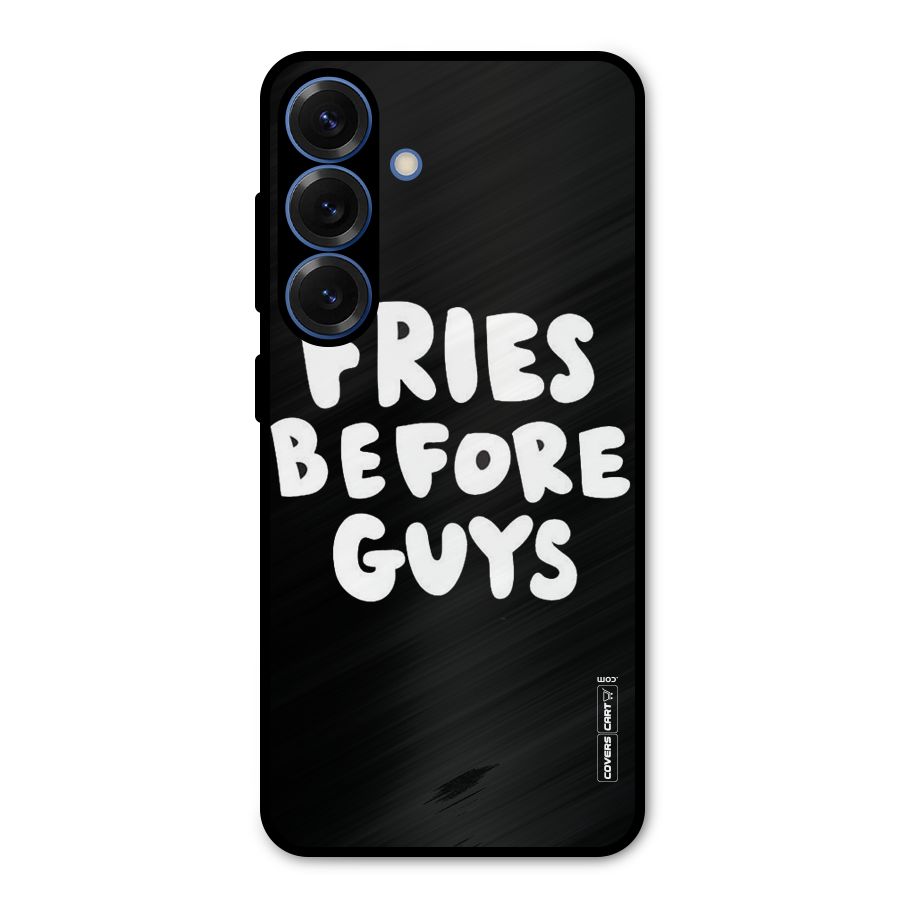 Fries Always Metal Back Case for Galaxy S25
