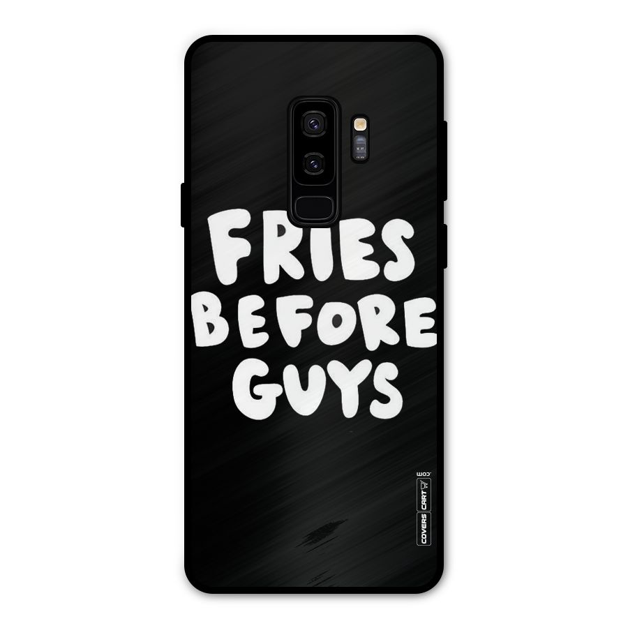 Fries Always Metal Back Case for Galaxy S9 Plus