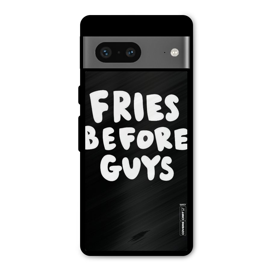 Fries Always Metal Back Case for Google Pixel 7