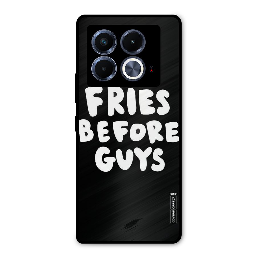 Fries Always Metal Back Case for Infinix Note 40 5G