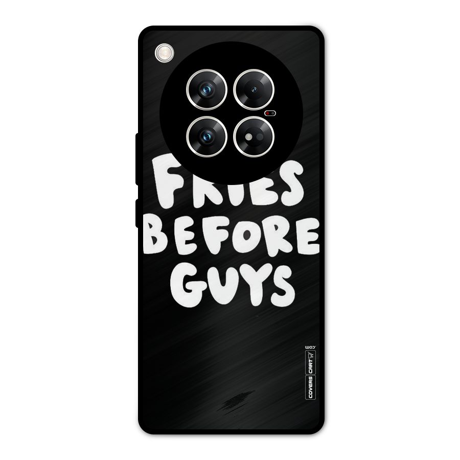 Fries Always Metal Back Case for Infinix Zero 40 5G