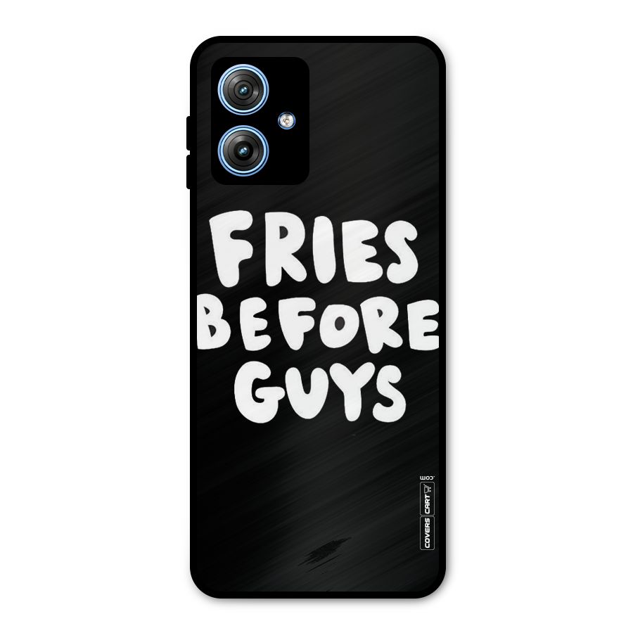 Fries Always Metal Back Case for Moto G54