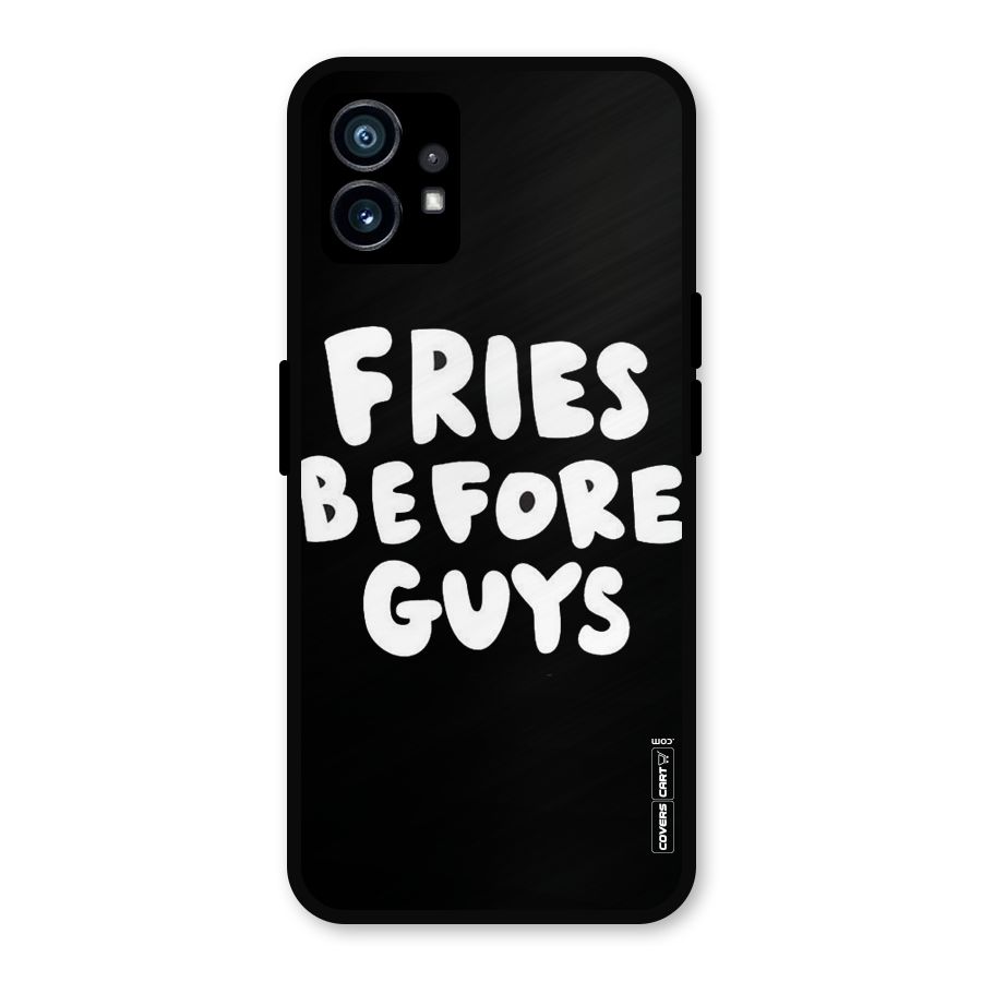 Fries Always Metal Back Case for Nothing Phone 1