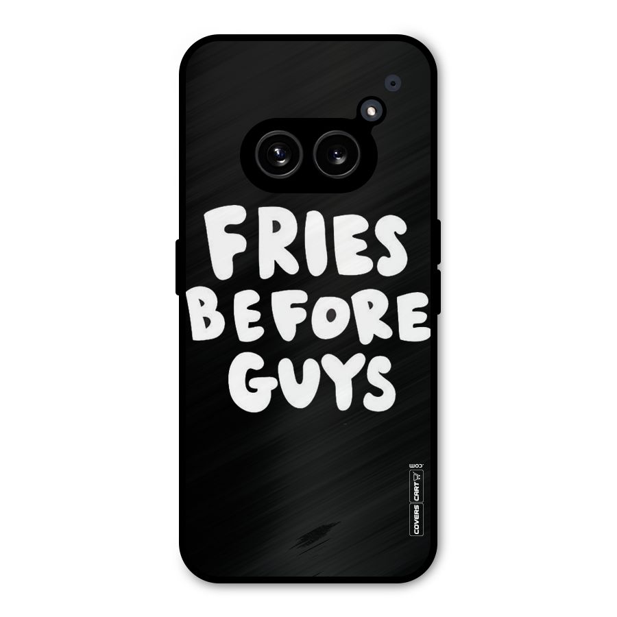 Fries Always Metal Back Case for Nothing Phone 2a Plus